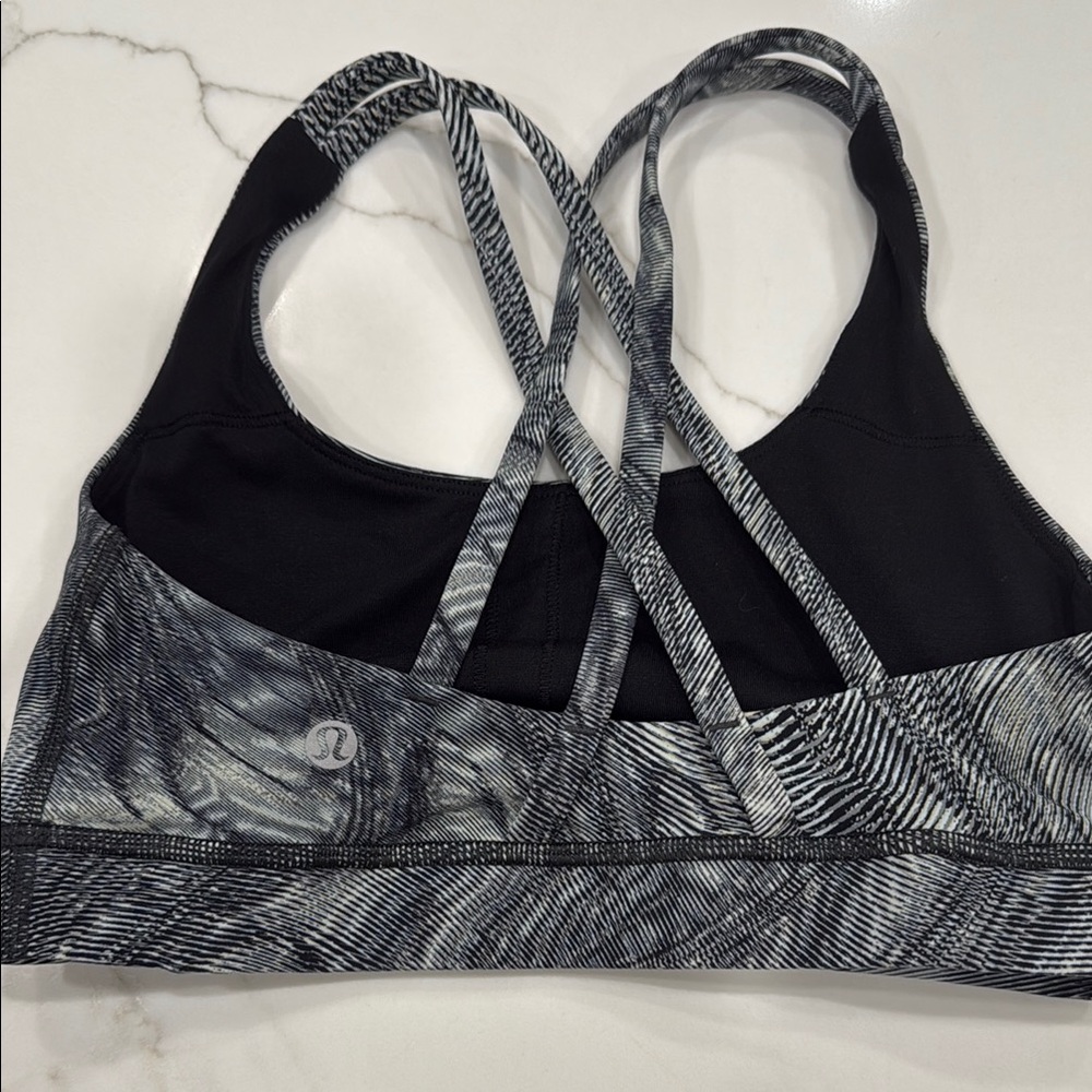 Lululemon Patterned Sports Bra